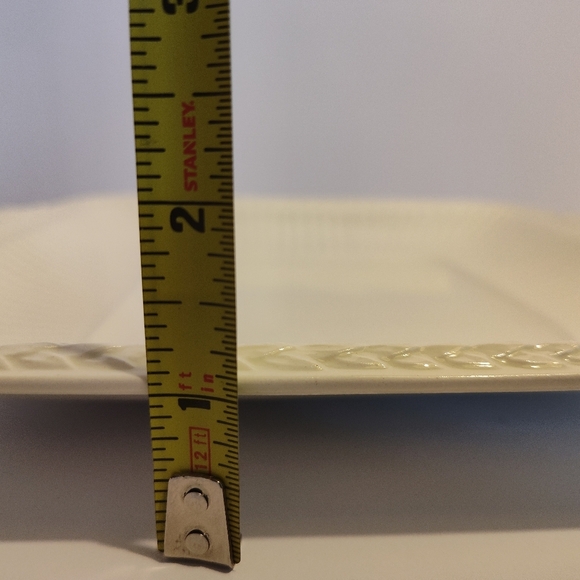 1930'S Wedgewood Eturia Barlaston Edme Square Cake Plate 🚨RARE🚨 - Picture 7 of 7